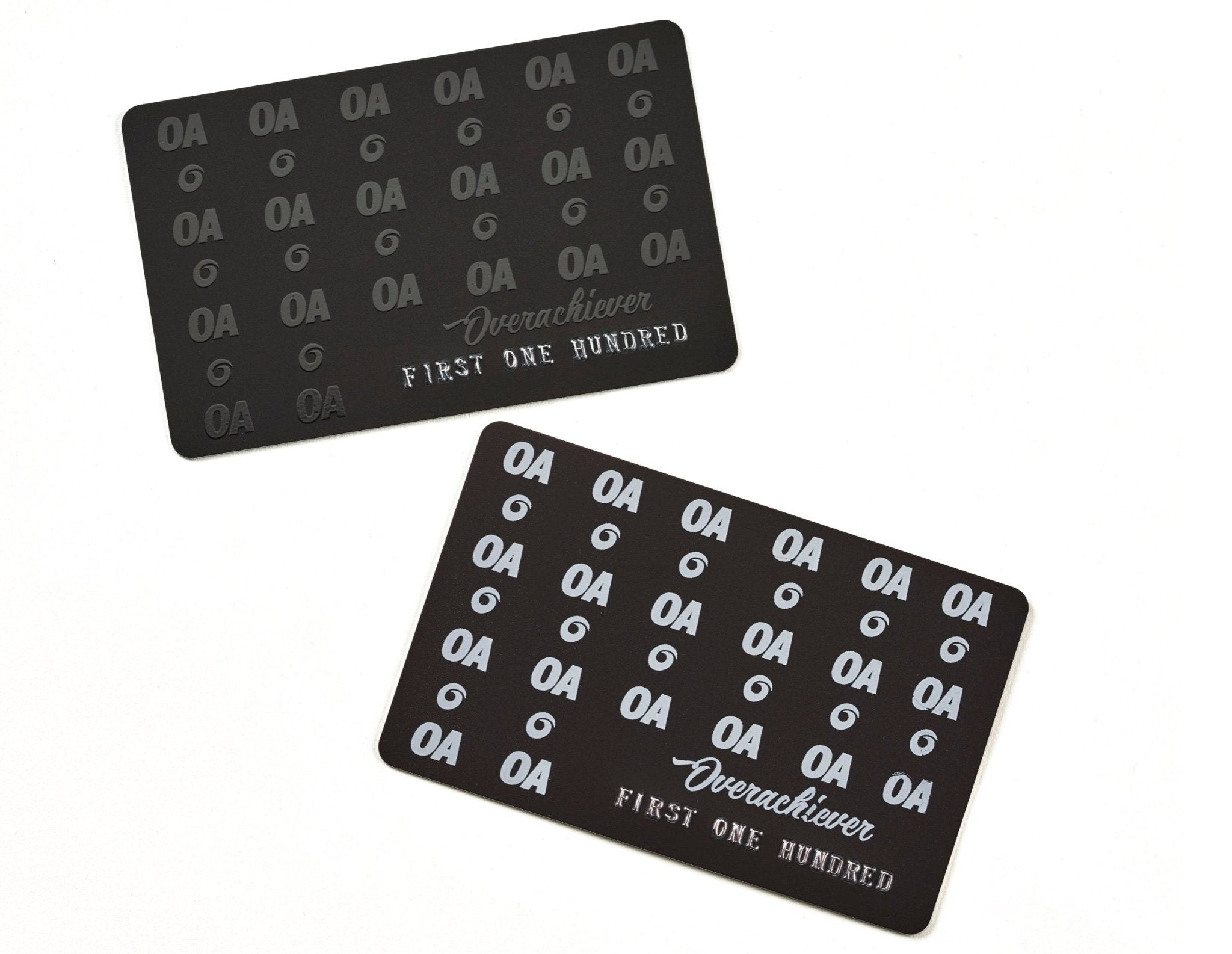 First One Hundred Investors Cards - Overachiever.com