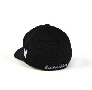 A black hat with the words " success is divine ".